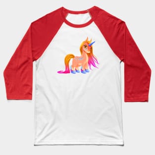 Baby unicorn for freedom and magic Baseball T-Shirt